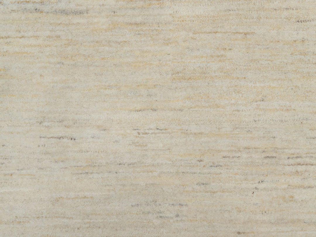 12'0" x 15'2" New Hand Knotted Ivory Wool Rectangle Oriental Rug - MOA10291349