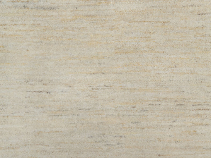 12'0" x 15'2" New Hand Knotted Ivory Wool Rectangle Oriental Rug - MOA10291349