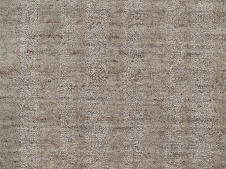 2'0" x 2'11" New Hand Loomed Brown Wool Rectangle Oriental Rug - MOA10291649