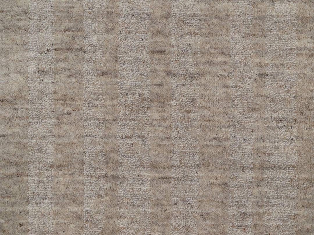 2'0" x 2'11" New Hand Loomed Brown Wool Rectangle Oriental Rug - MOA10291650