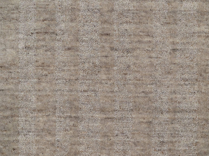 2'0" x 2'11" New Hand Loomed Brown Wool Rectangle Oriental Rug - MOA10291650