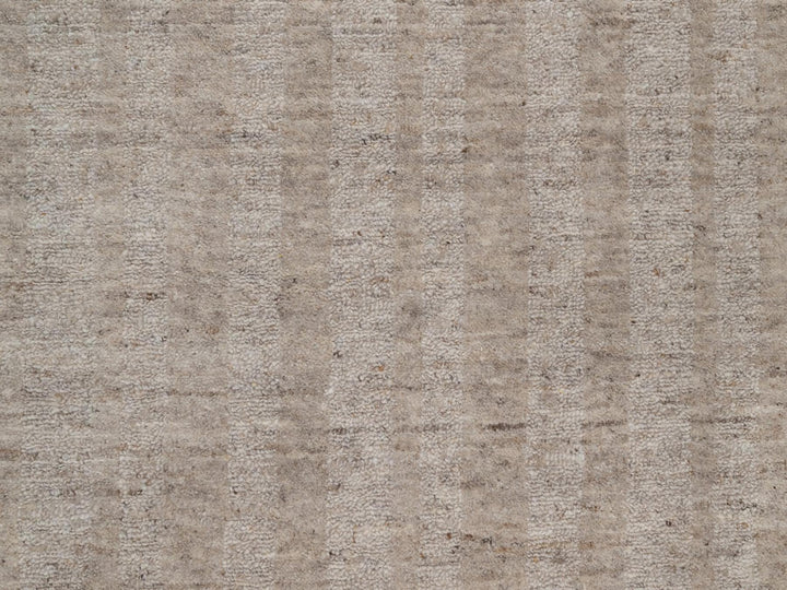 2'7" x 12'0" New Hand Loomed Brown Wool Runner Oriental Rug - MOA10291657