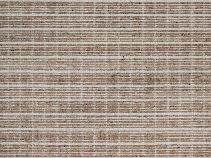 9'0" x 12'0" New Hand Loomed Brown Wool Rectangle Oriental Rug - MOA10291708