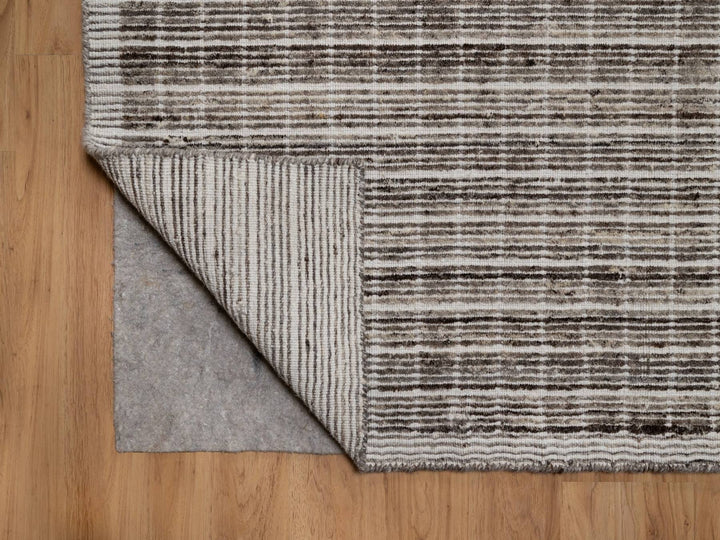 10'0" x 14'0" New Hand Loomed Brown Wool Rectangle Oriental Rug - MOA10291721