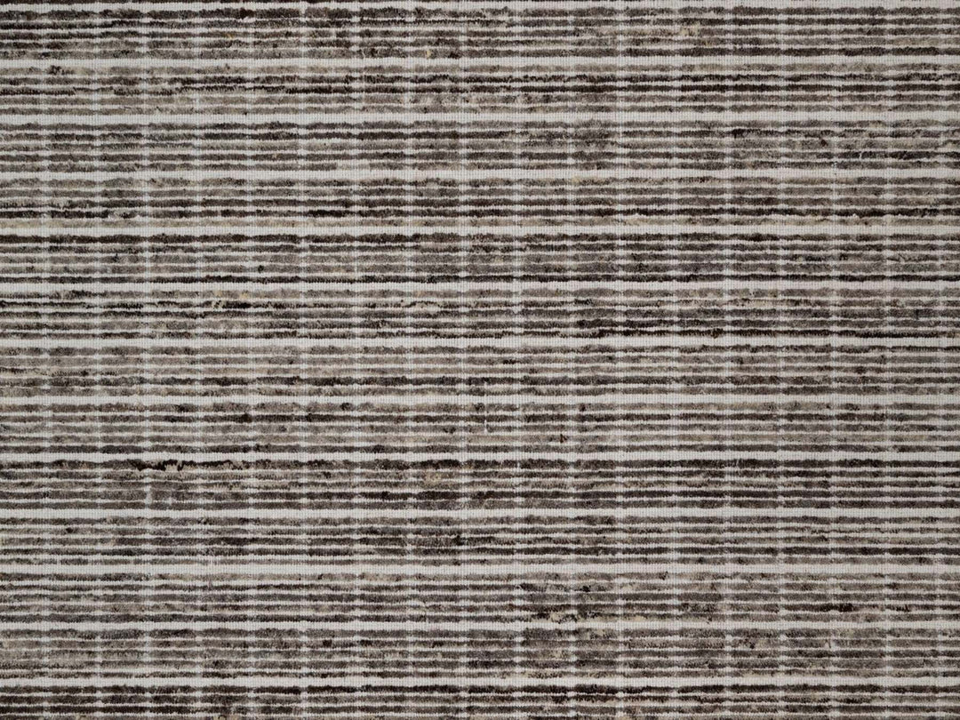 10'0" x 14'0" New Hand Loomed Brown Wool Rectangle Oriental Rug - MOA10291721