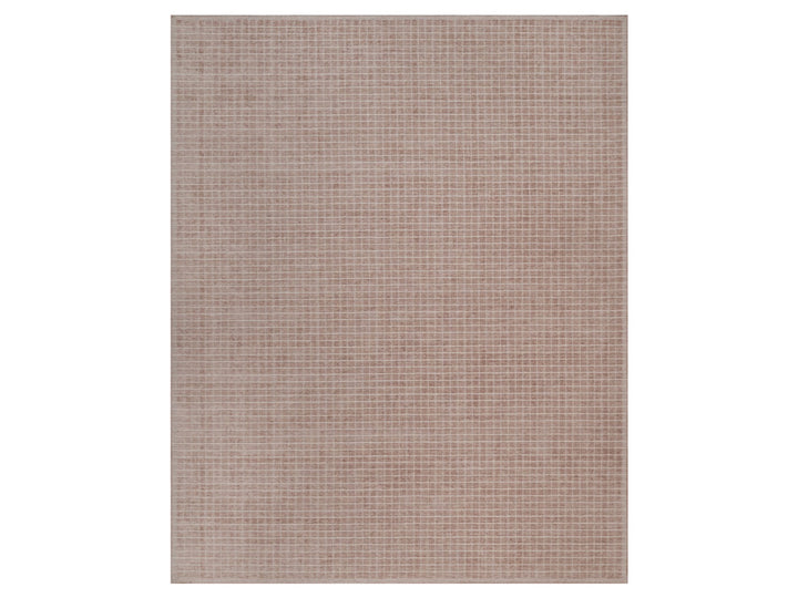 12'1" x 15'0" New Hand Loomed Pink Wool Rectangle Oriental Rug - MOA10291752