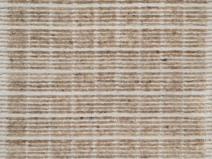 2'0" x 3'1" New Hand Loomed Brown Wool Rectangle Oriental Rug - MOA10291758