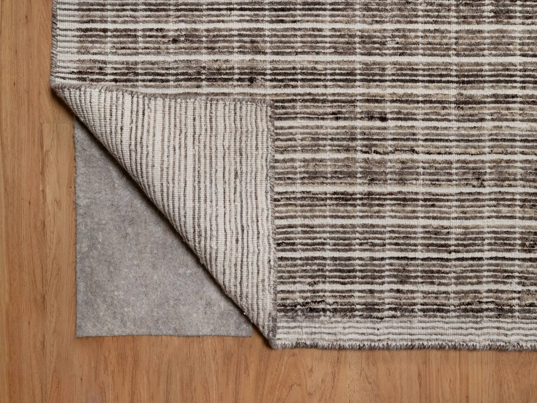 12'0" x 14'11" New Hand Loomed Brown Wool Rectangle Oriental Rug - MOA10291774