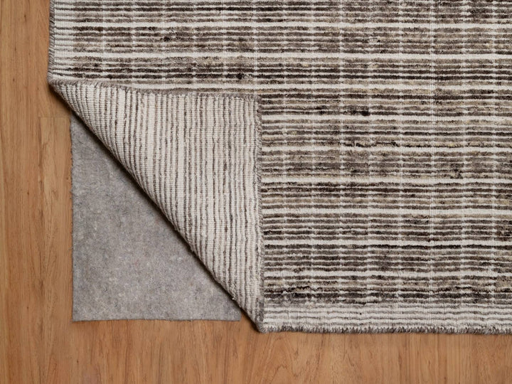 12'0" x 14'11" New Hand Loomed Brown Wool Rectangle Oriental Rug - MOA10291774