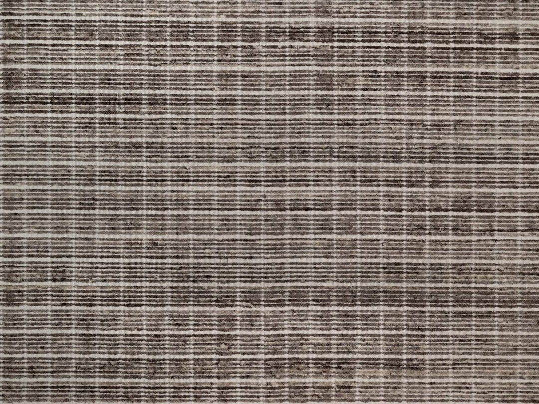 12'0" x 14'11" New Hand Loomed Brown Wool Rectangle Oriental Rug - MOA10291774