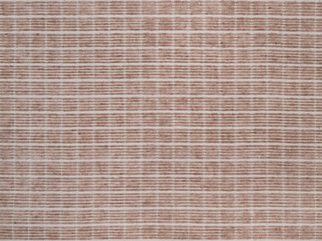 8'1" x 10'0" New Hand Loomed Pink Wool Rectangle Oriental Rug - MOA10291798