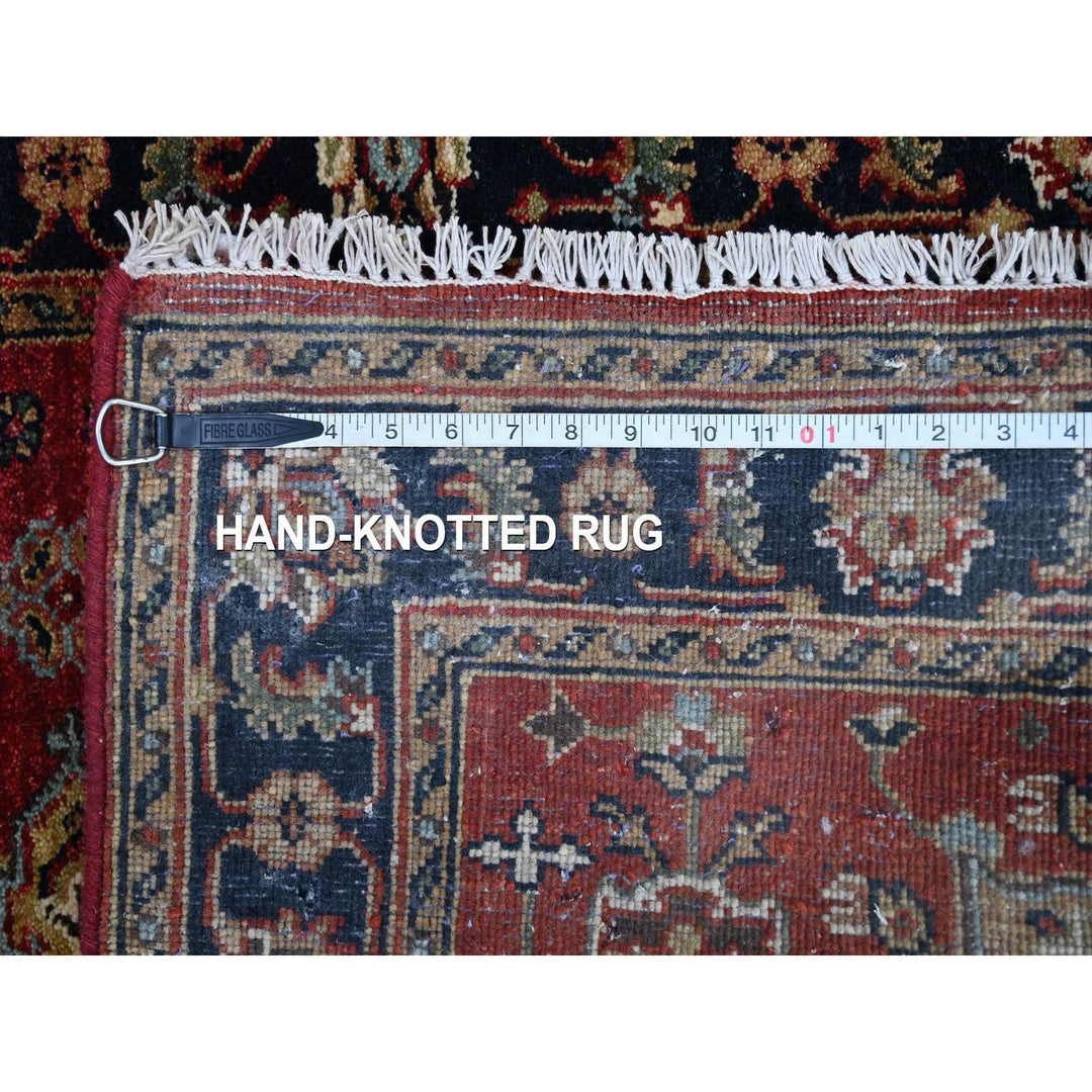 3'0" x 5'0" New Hand Knotted Red Wool Rectangle Oriental Rug - MOA10210298