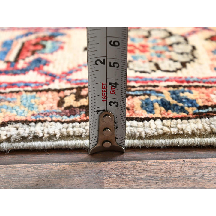 2'10" x 15'0" New Hand Knotted Grey Wool Runner Oriental Rug - MOA1021067