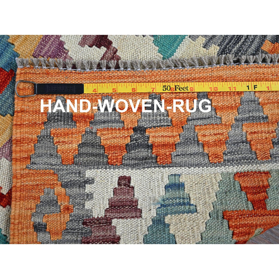 2'0" x 3'3" New Hand Woven Ivory Wool Rectangle Oriental Rug - MOA1021173