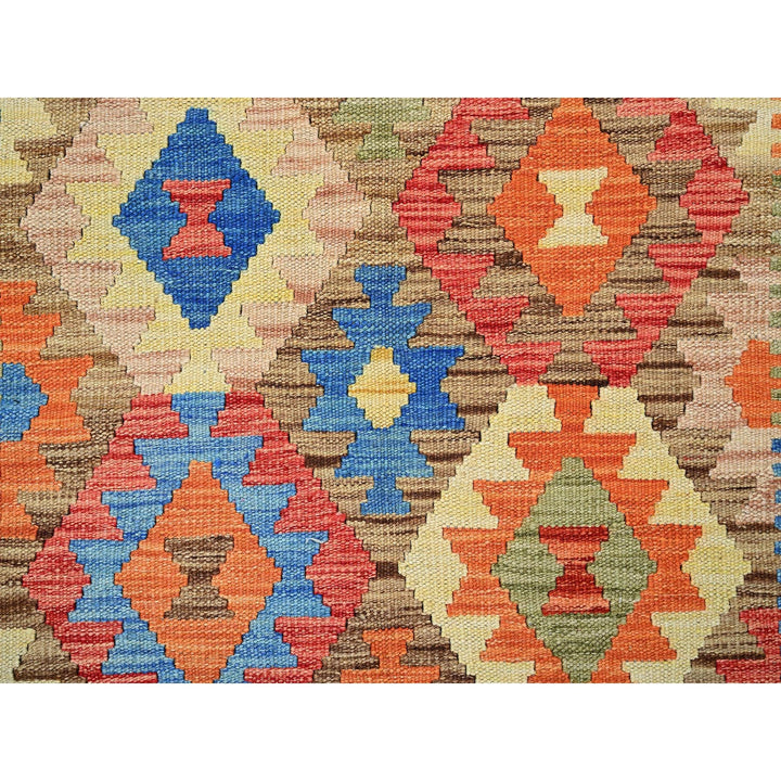 3'3" x 4'11" New Hand Woven Multicolored Wool Rectangle Oriental Rug - MOA1021190