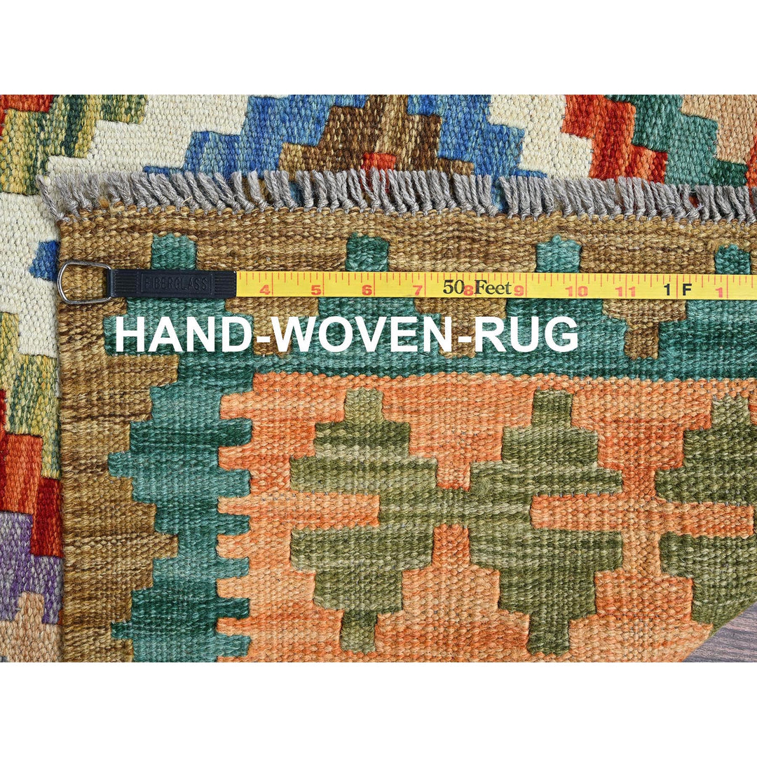 4'11" x 6'7" New Hand Woven Ivory Wool Rectangle Oriental Rug - MOA1021201