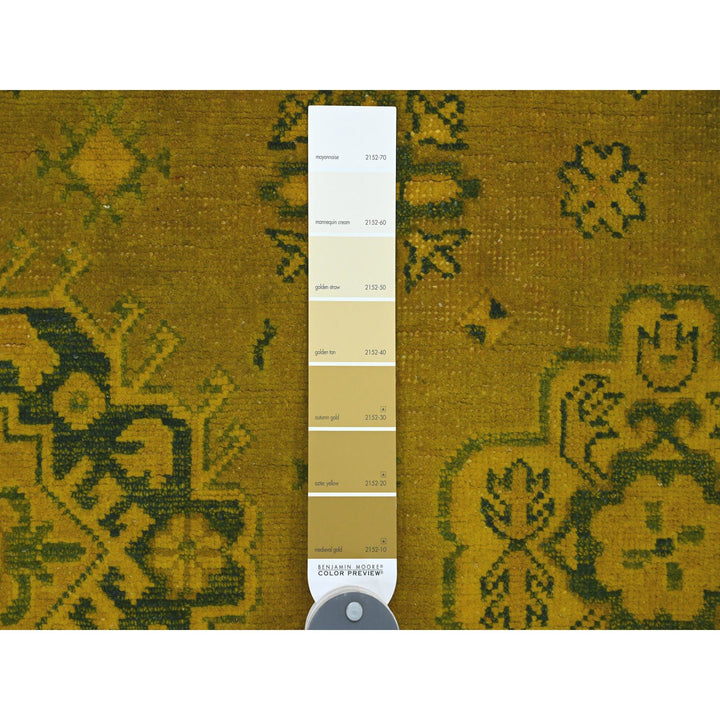 5'11" x 8'6" New Hand Knotted Brown Wool Rectangle Oriental Rug - MOA10220442