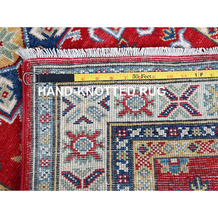 2'8" x 8'1" New Hand Knotted Red Wool Runner Oriental Rug - MOA102482