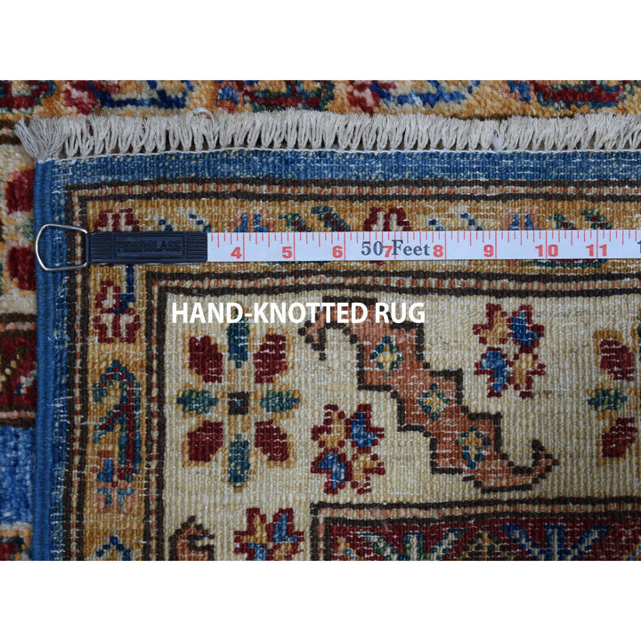 2'0" x 3'6" New Hand Knotted Blue Wool Rectangle Oriental Rug - MOA10250915