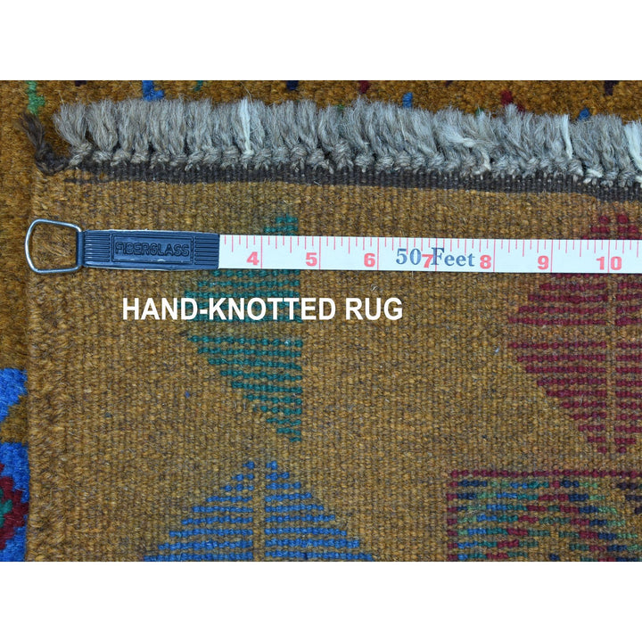 4'0" x 6'1" New Hand Knotted Multicolored Wool Rectangle Oriental Rug - MOA10253188