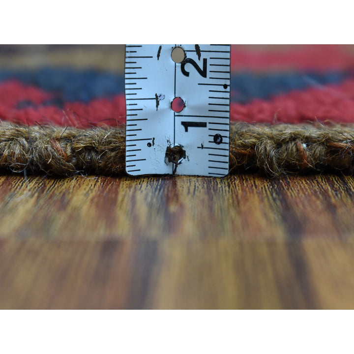 3'0" x 4'6" New Hand Knotted Multicolored Wool Rectangle Oriental Rug - MOA10253280