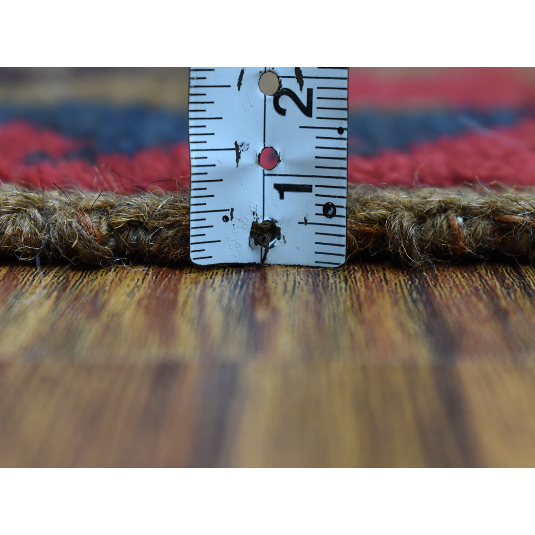 3'0" x 4'6" New Hand Knotted Multicolored Wool Rectangle Oriental Rug - MOA10253280