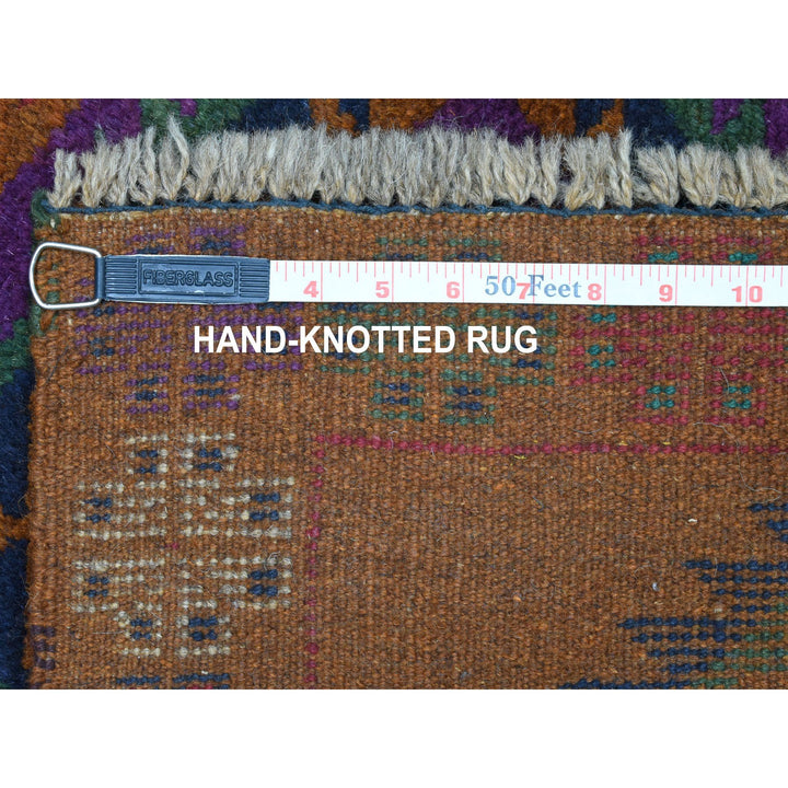 6'0" x 8'0" New Hand Knotted Multicolored Wool Rectangle Oriental Rug - MOA10253333