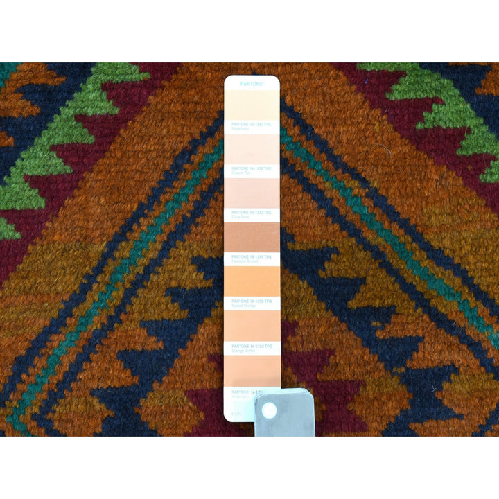 5'8" x 7'10" New Hand Knotted Multicolored Wool Rectangle Oriental Rug - MOA10253339