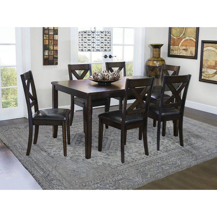 6'10" x 10'1" New Hand Knotted Grey Worn Wool Rectangle Oriental Rug - MOA10254035