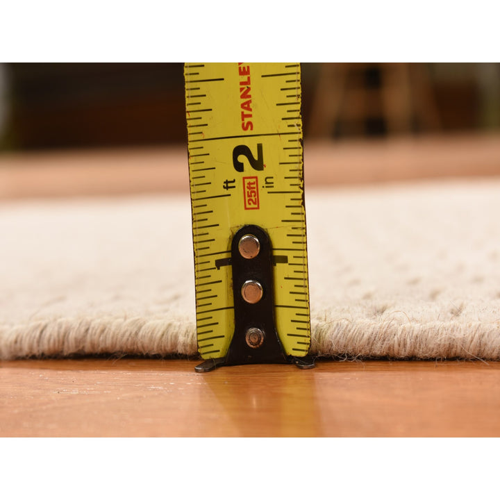 2'0" x 3'0" New Hand Loomed Brown Wool Rectangle Oriental Rug - MOA10278254