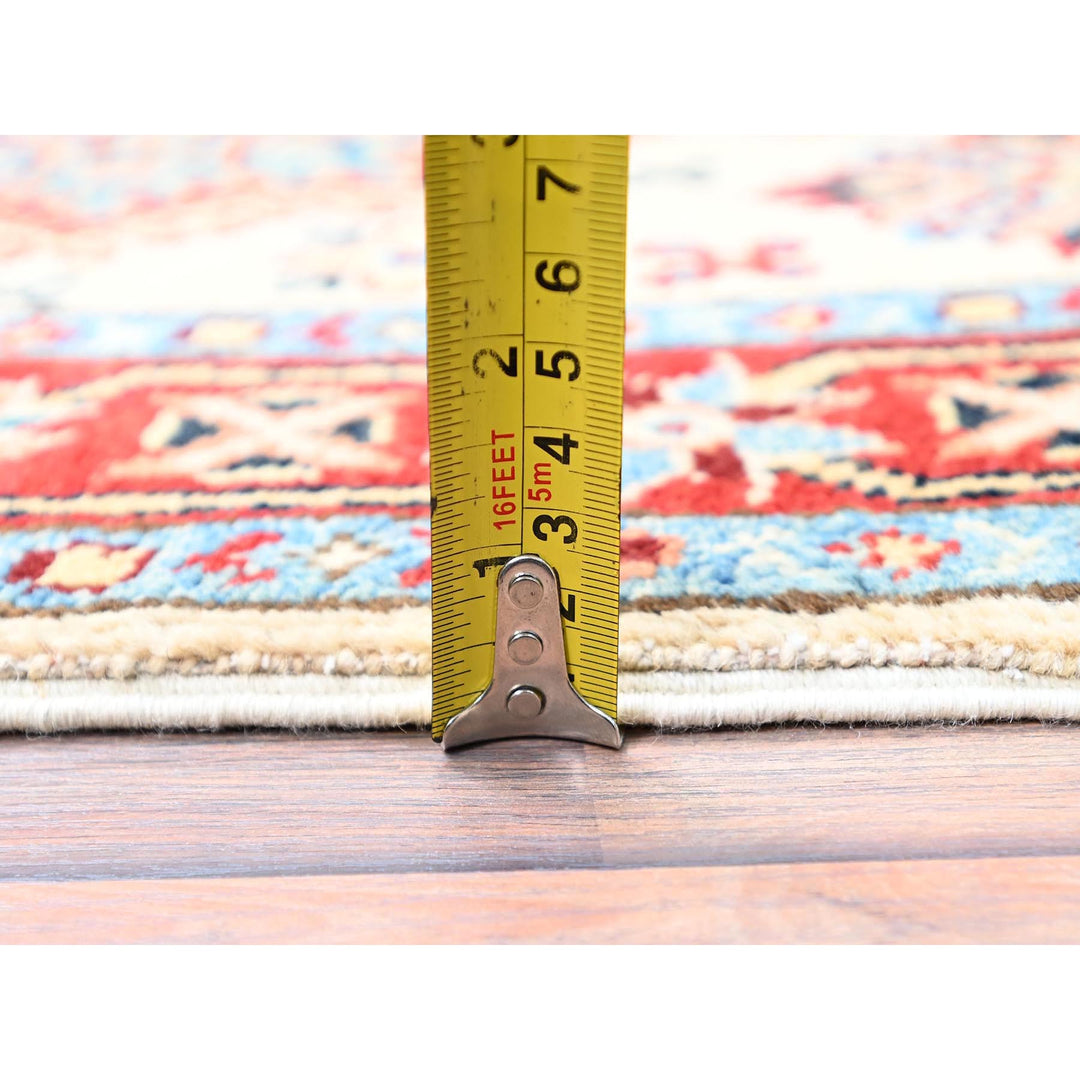 2'1" x 3'1" New Hand Knotted Ivory Wool Rectangle Oriental Rug - MOA10286222