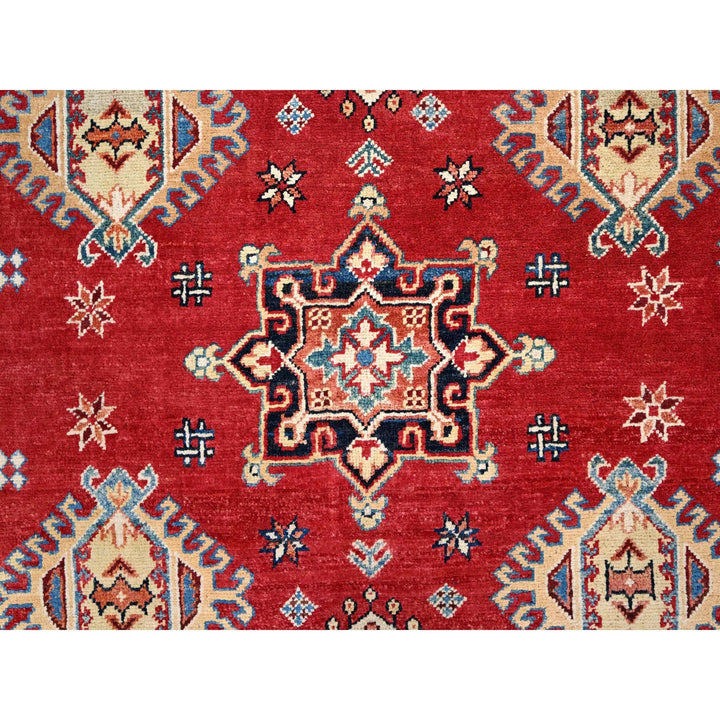 12'0" x 15'9" New Hand Knotted Red Wool Rectangle Oriental Rug - MOA10286484