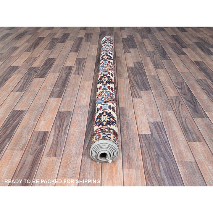 5'11" x 6'2" New Hand Knotted Grey Wool Square Oriental Rug - MOA10286891