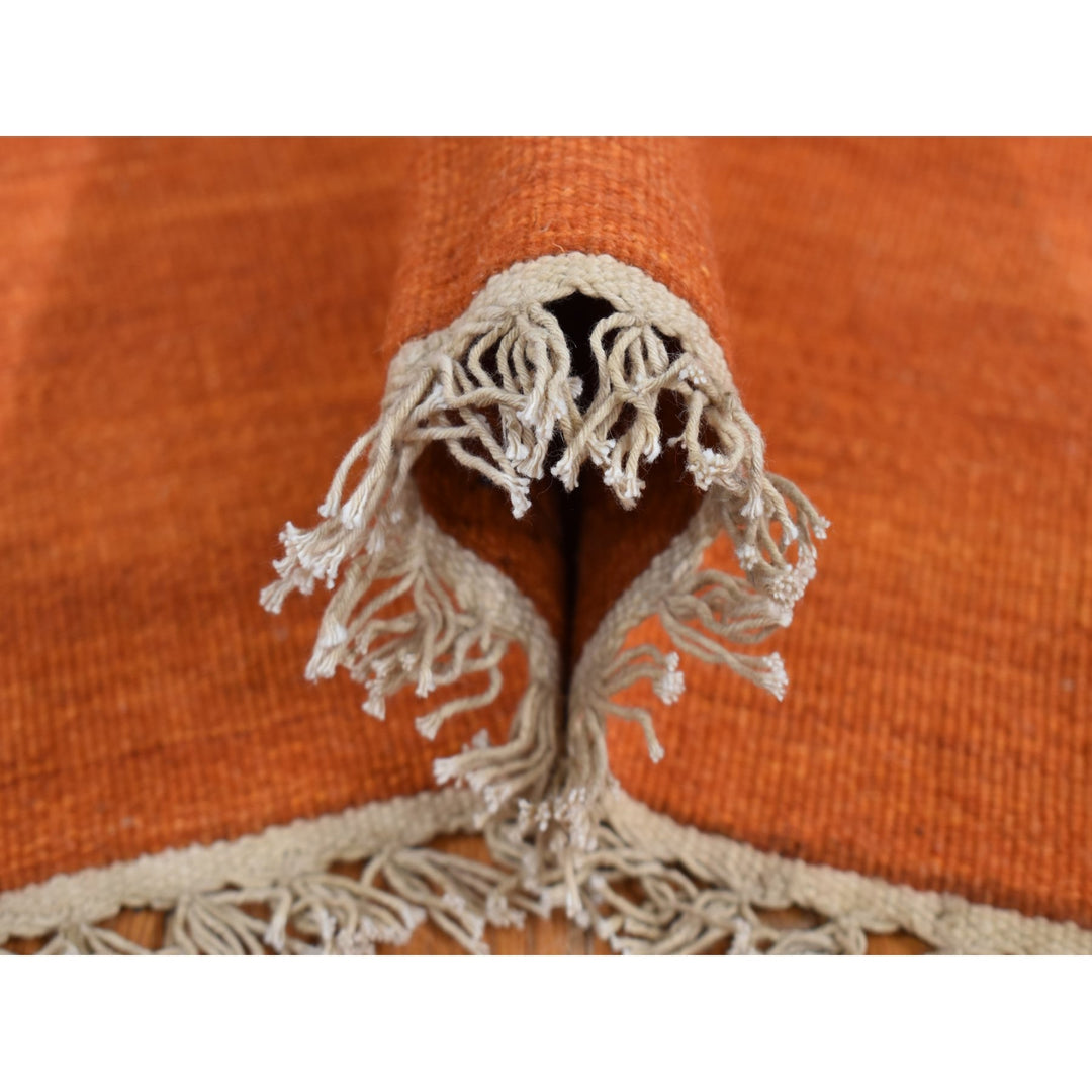 10'0" x 14'4" New Hand Woven Ivory Wool Rectangle Oriental Rug - MOA10287884