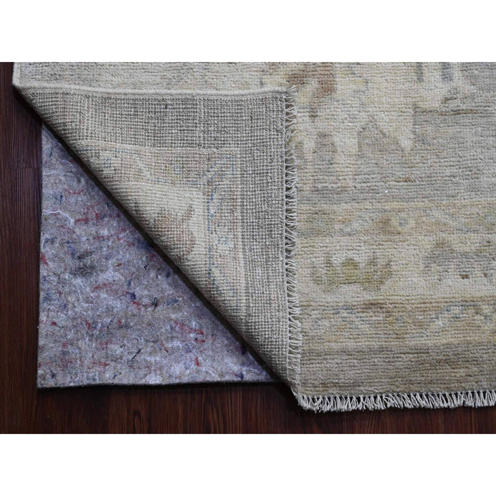 13'11" x 23'3" New Hand Knotted Brown Wool Rectangle Oriental Rug - MOA10289740