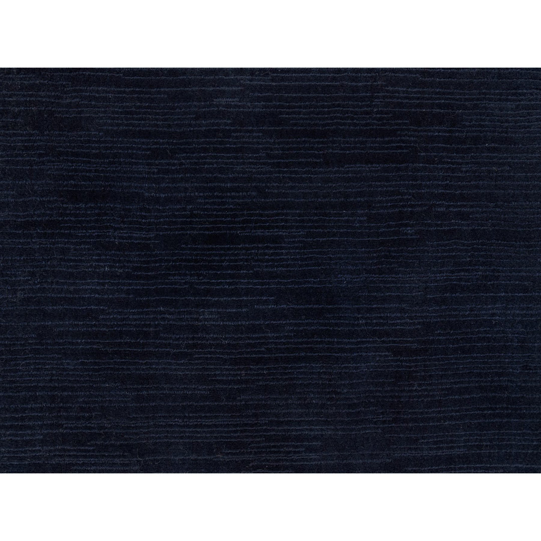 2'0" x 3'1" New Hand Loomed Blue Wool and Plant based Silk Rectangle Oriental Rug - MOA10290176