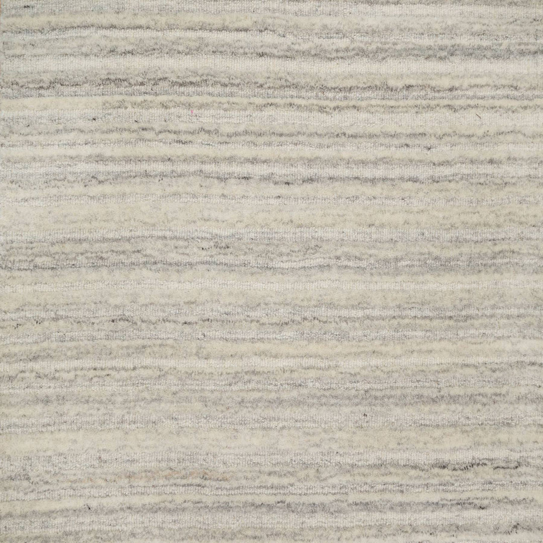 2'6" x 10'0" New Hand Loomed Beige Wool Runner Oriental Rug - MOA10290717