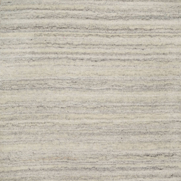 2'6" x 10'0" New Hand Loomed Beige Wool Runner Oriental Rug - MOA10290717