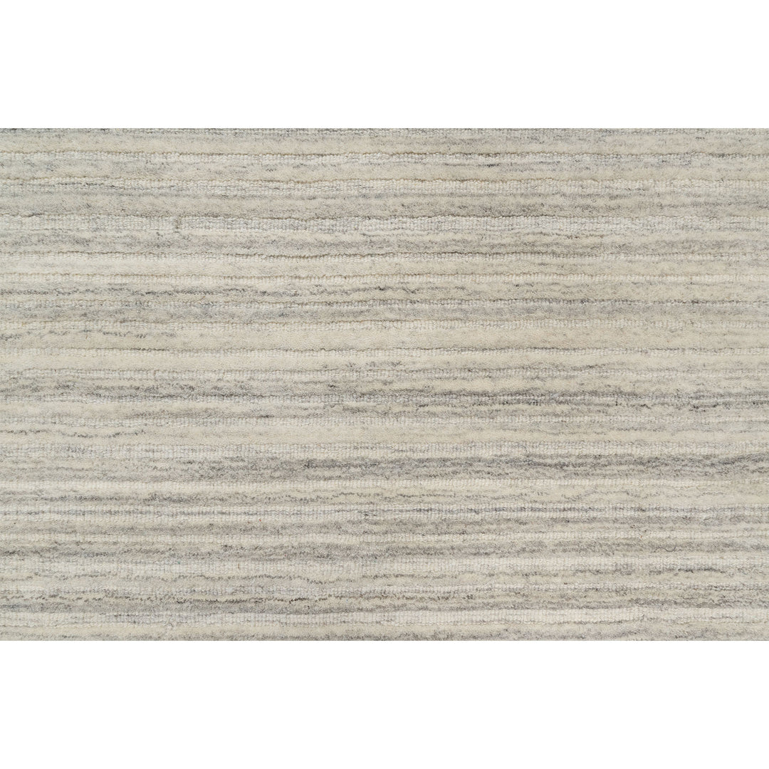 2'7" x 6'0" New Hand Loomed Beige Wool Runner Oriental Rug - MOA10290723