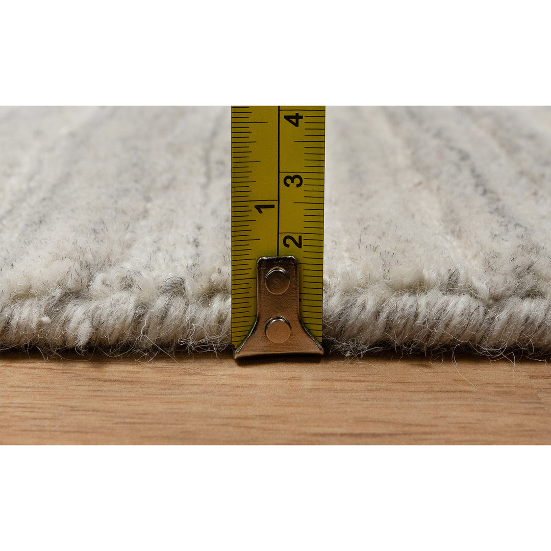 2'7" x 6'0" New Hand Loomed Beige Wool Runner Oriental Rug - MOA10290723