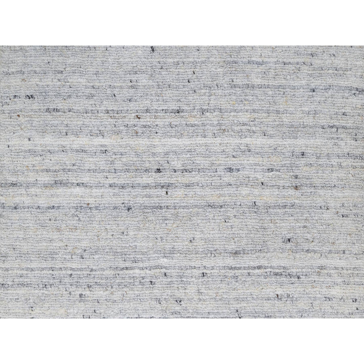 2'0" x 3'0" New Hand Loomed Ivory Wool Rectangle Oriental Rug - MOA10291202