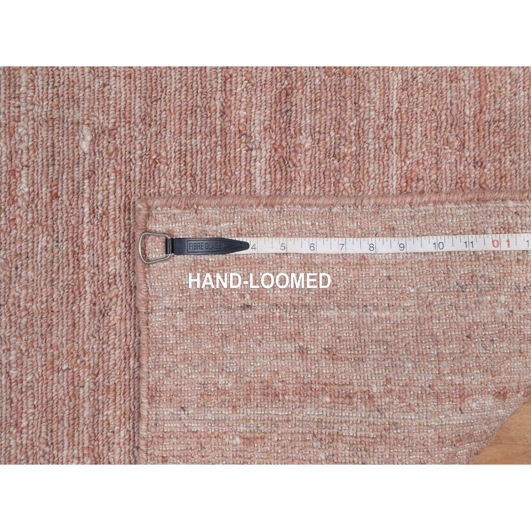 2'0" x 3'0" New Hand Loomed Pink Wool Rectangle Oriental Rug - MOA10291205