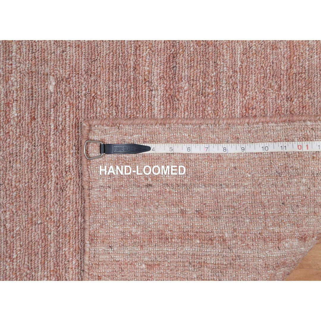 2'0" x 3'0" New Hand Loomed Pink Wool Rectangle Oriental Rug - MOA10291206