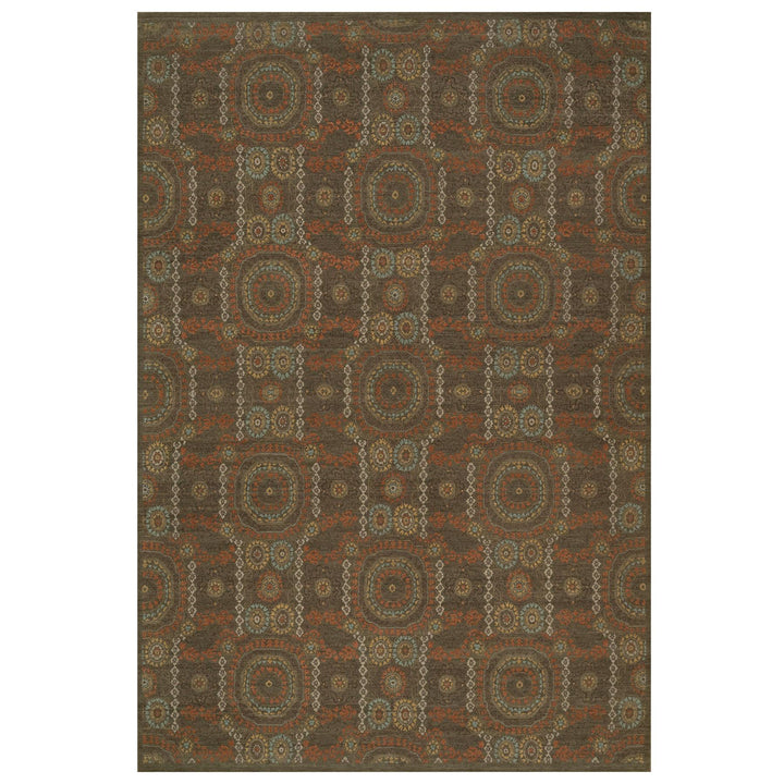 10'1" x 15'1" New Hand Knotted Brown Wool Rectangle Oriental Rug - MOA10291363