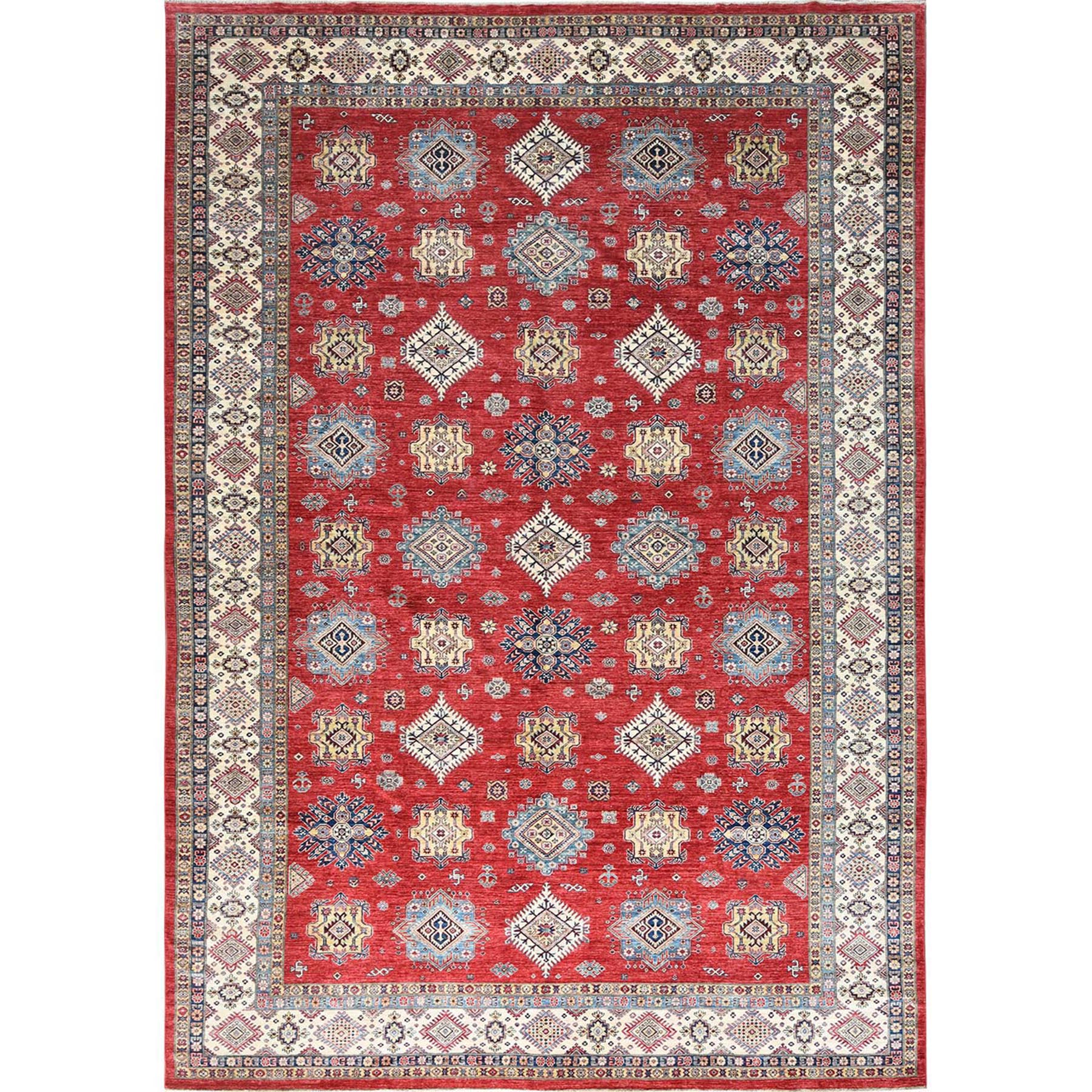 Kazak Persian hand knotted wool oriental rugs carpet 