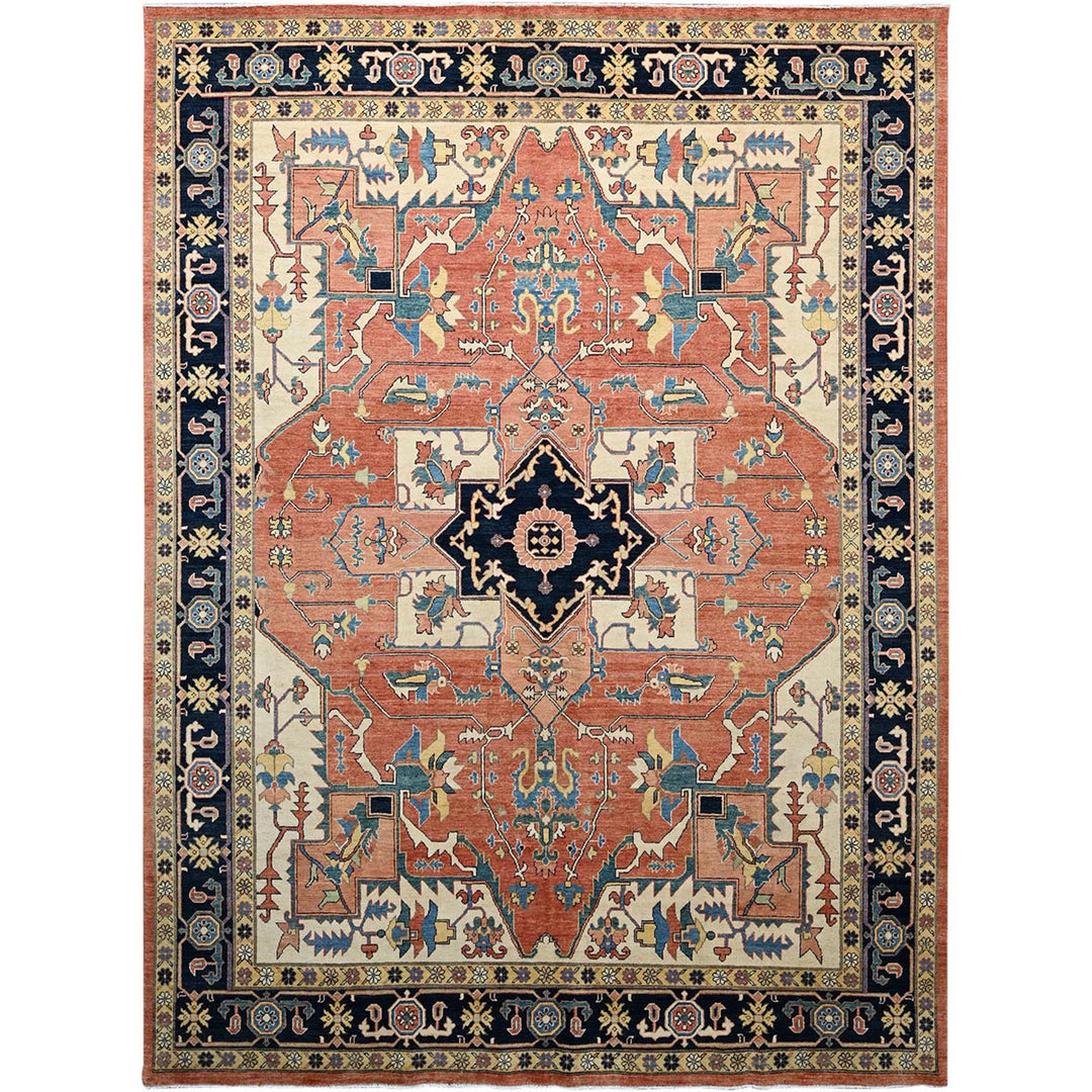 Authentic Heriz Hand-Knotted Area Rugs