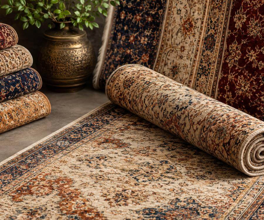 Merchants of Asia rug showroom in New Jersey