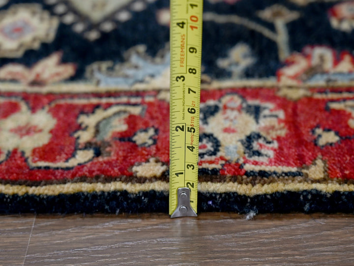 2'0" x 3'0" New Hand Knotted Black Wool Rectangle Oriental Rug - MOA10210182