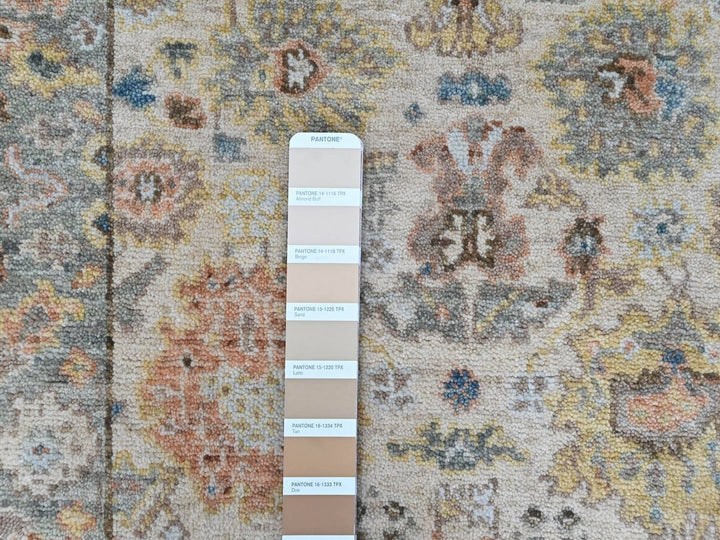 2'0" x 3'0" New Hand Knotted Beige Wool Rectangle Oriental Rug - MOA10210363