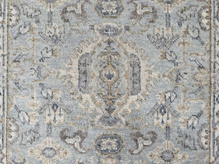 2'0" x 2'11" New Hand Knotted Green Wool Rectangle Oriental Rug - MOA10210386